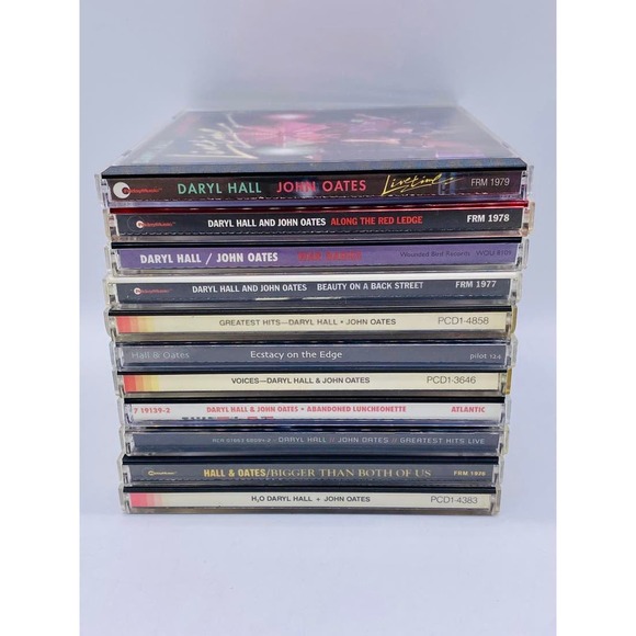 Hall & Oates, Daryl Hall and John Oates CD Lot of 11, Some Rare and Hard to Find - Picture 2 of 16